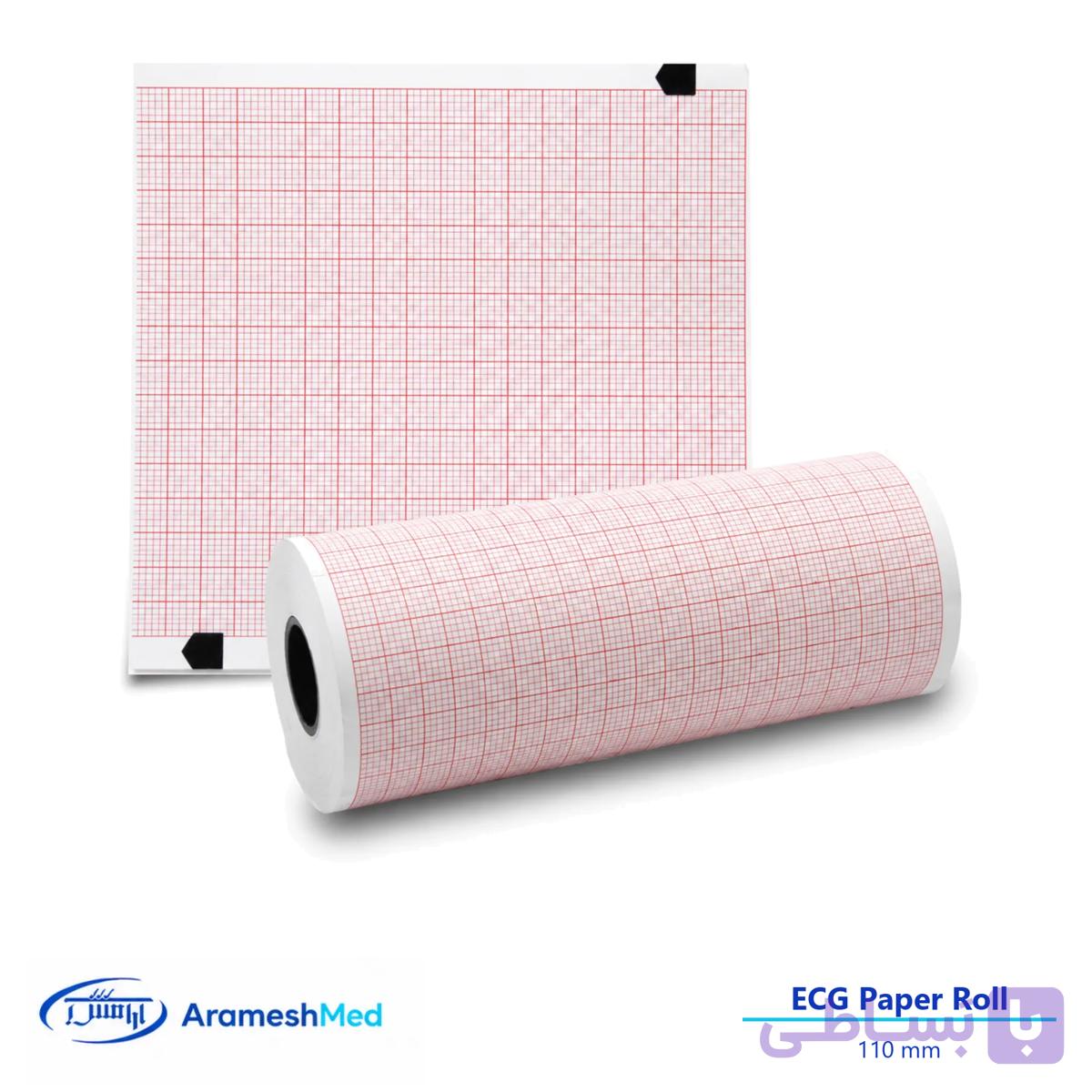 کاغذ حرارتی ECG | رول 110 میلی متر