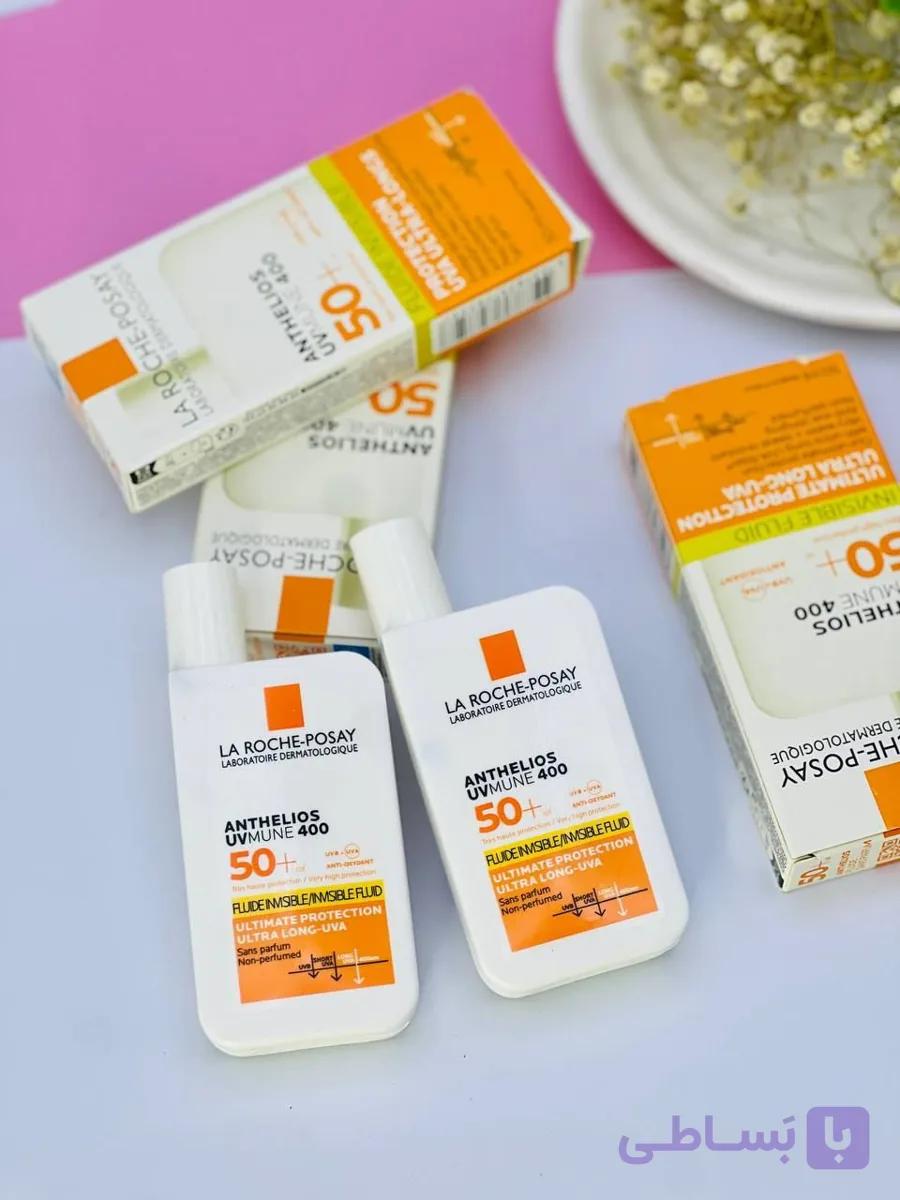 ضد آفتاب لاروش پوزای Anthelios UVMune 400 SPF50+ | محافظت بسیار بالا | حجم 50 میلی‌لیتر