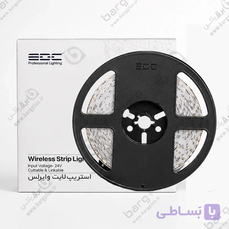 ریسه EDC استریپ لایت وایرلس تراکم 240 یک ردیفه 24 ولت آفتابی (6 ال ای دی برش) — تصویر 1