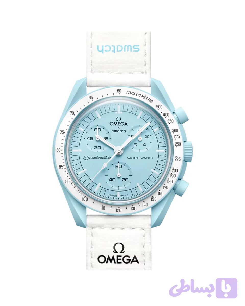 ساعت مچی امگا سواچ سه موتور فعال مدل MISSION TO THE URANUS SO33P100