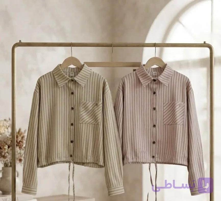 شومیز کوتاه سیلک