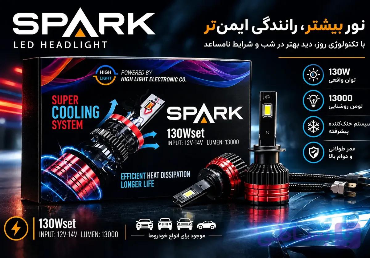 هدلایت SPARK mini