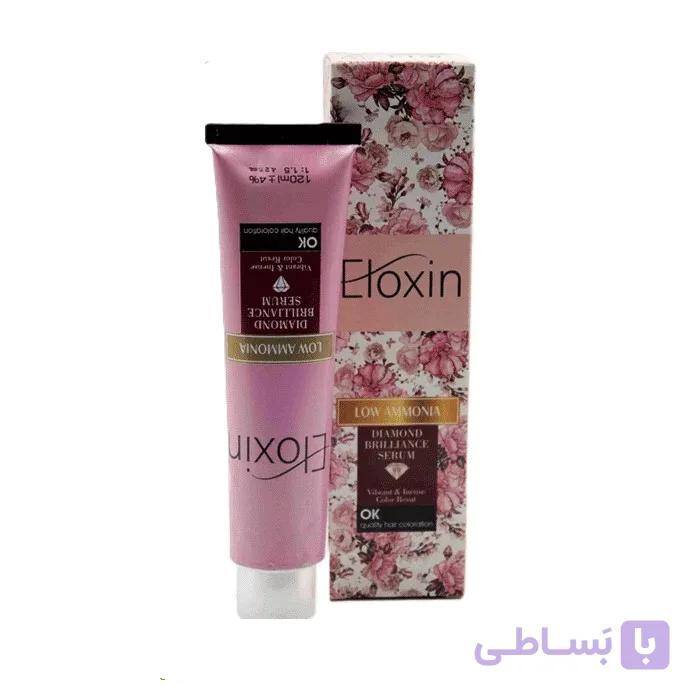 رنگ مو الوکسین کد رنگ 7/71 بلوند شنی متوسط 120 میل Eloxin — تصویر 1