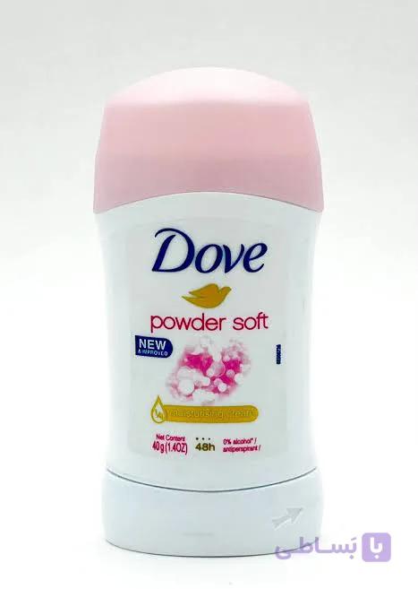 مام استیکی زنانه 48 ساعته داو Dove مدل Powder Soft