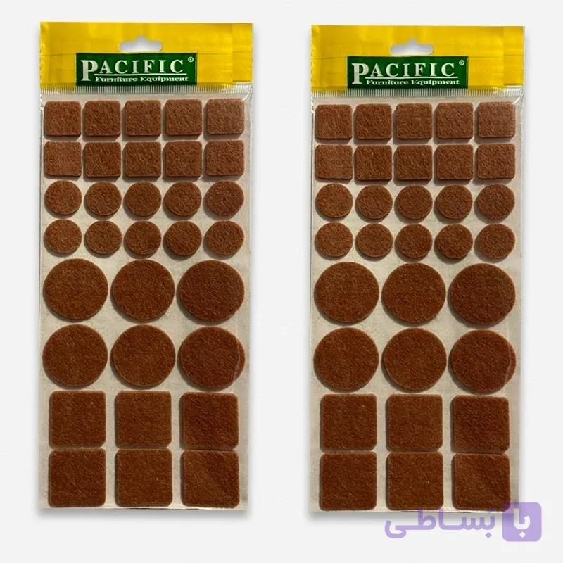 پدپایه مبل و صندلی پاسیفیک مدل Combo پشت چسب دار 2 بسته 32 عددی