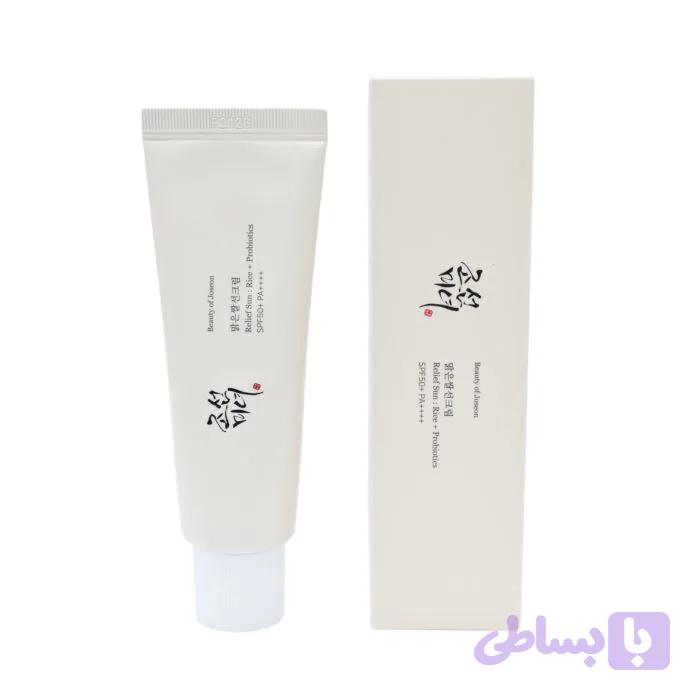 ضد آفتاب بی‌رنگ بیوتی آف جوسان مدل Relief Sun | SPF50+ PA++++ | حاوی برنج و نیاسینامید 20236 - دایموند وی آی پی | Diamond VIP