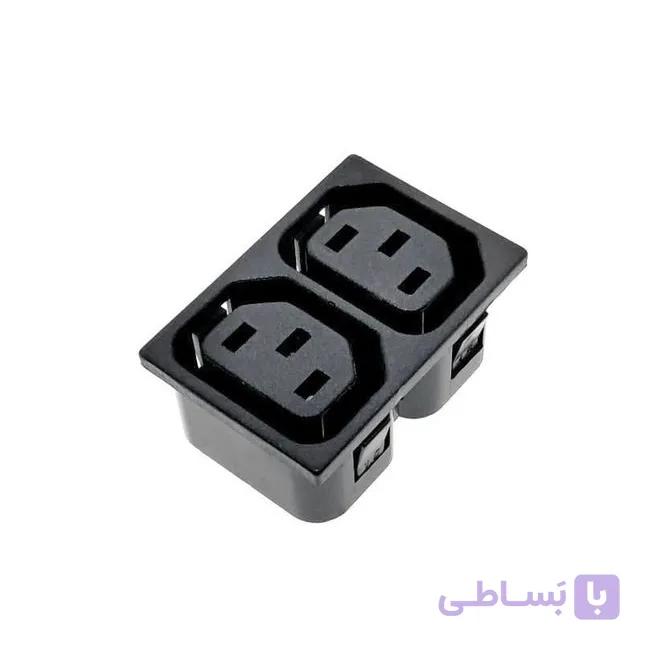سوکت پاور مادگی پنلی کامپیوتر C13 | عمده فروشی الکترونیک سان سون