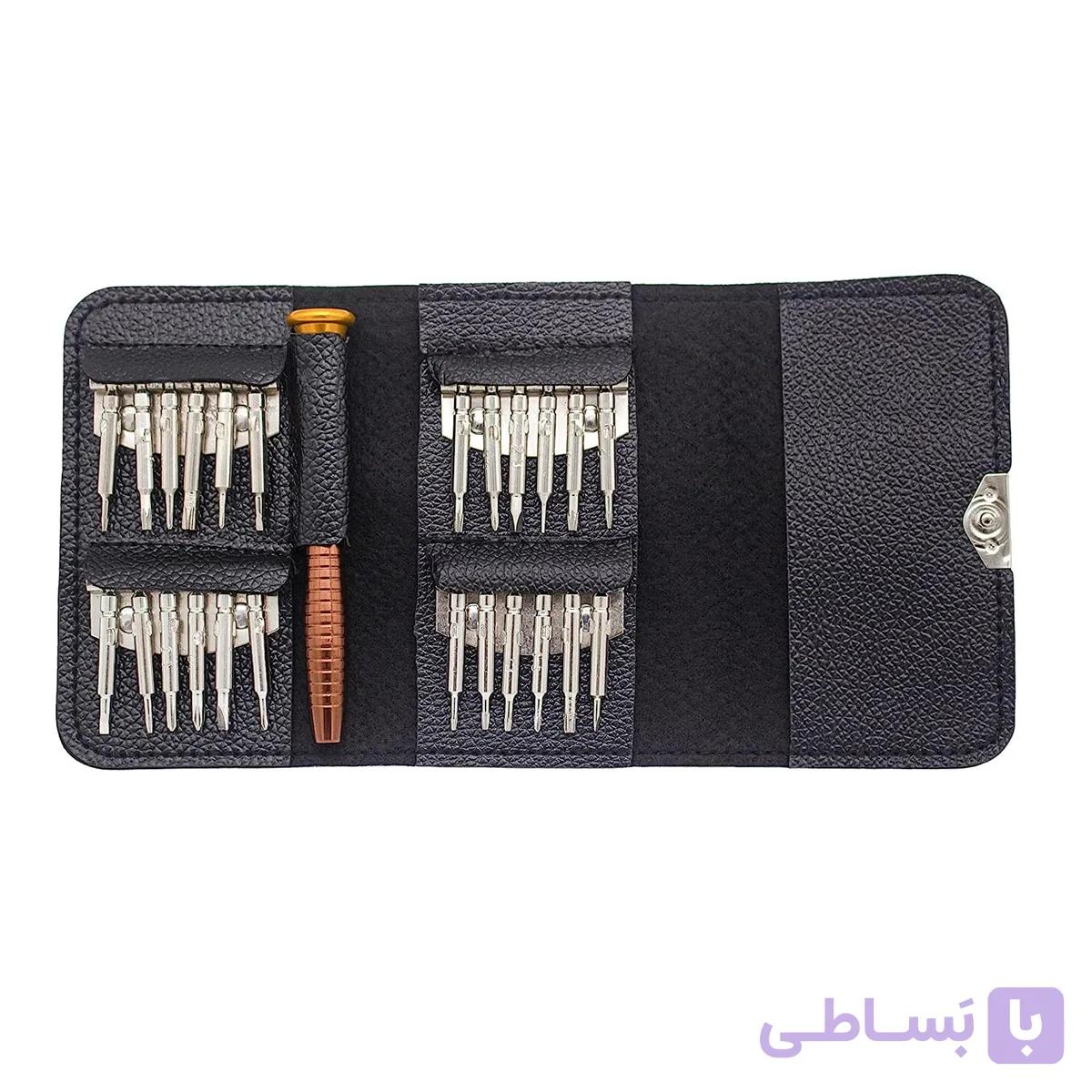 ست پیچ گوشتی کیفی 25 عددی مدل 6025