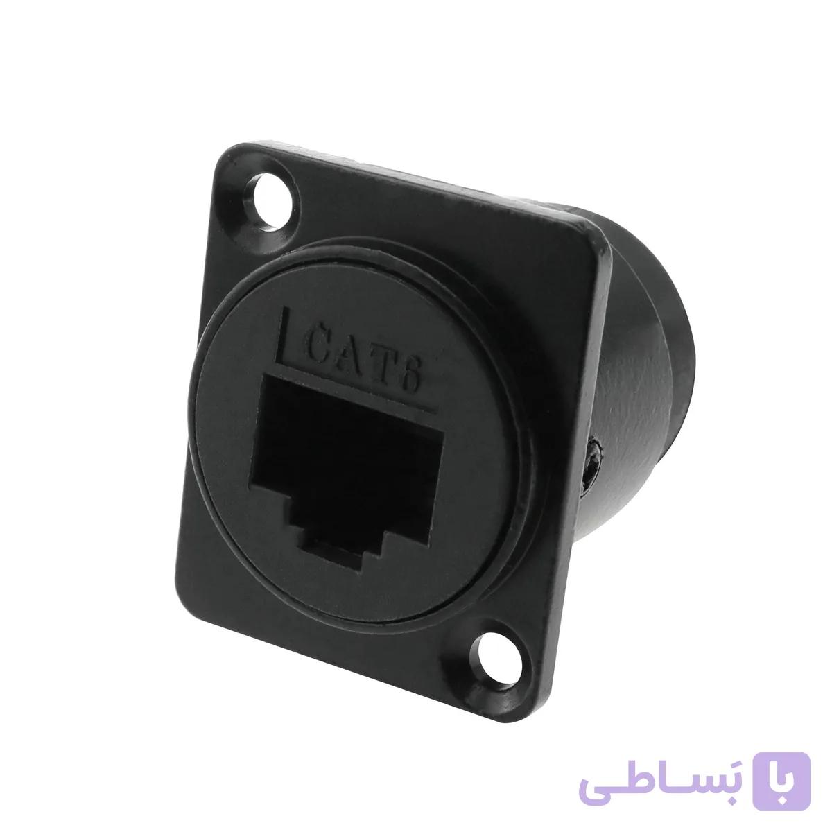 کانکتور شبکه دو سر ماده پنلی CAT6 | عمده فروشی الکترونیک سان سون
