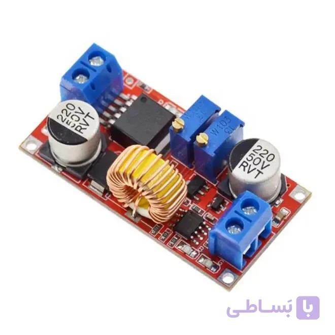 ماژول مبدل ولتاژ DC-DC کاهنده 5 آمپر XL4015 با کنترل شارژ باتری | عمده فروشی الکترونیک سان سون