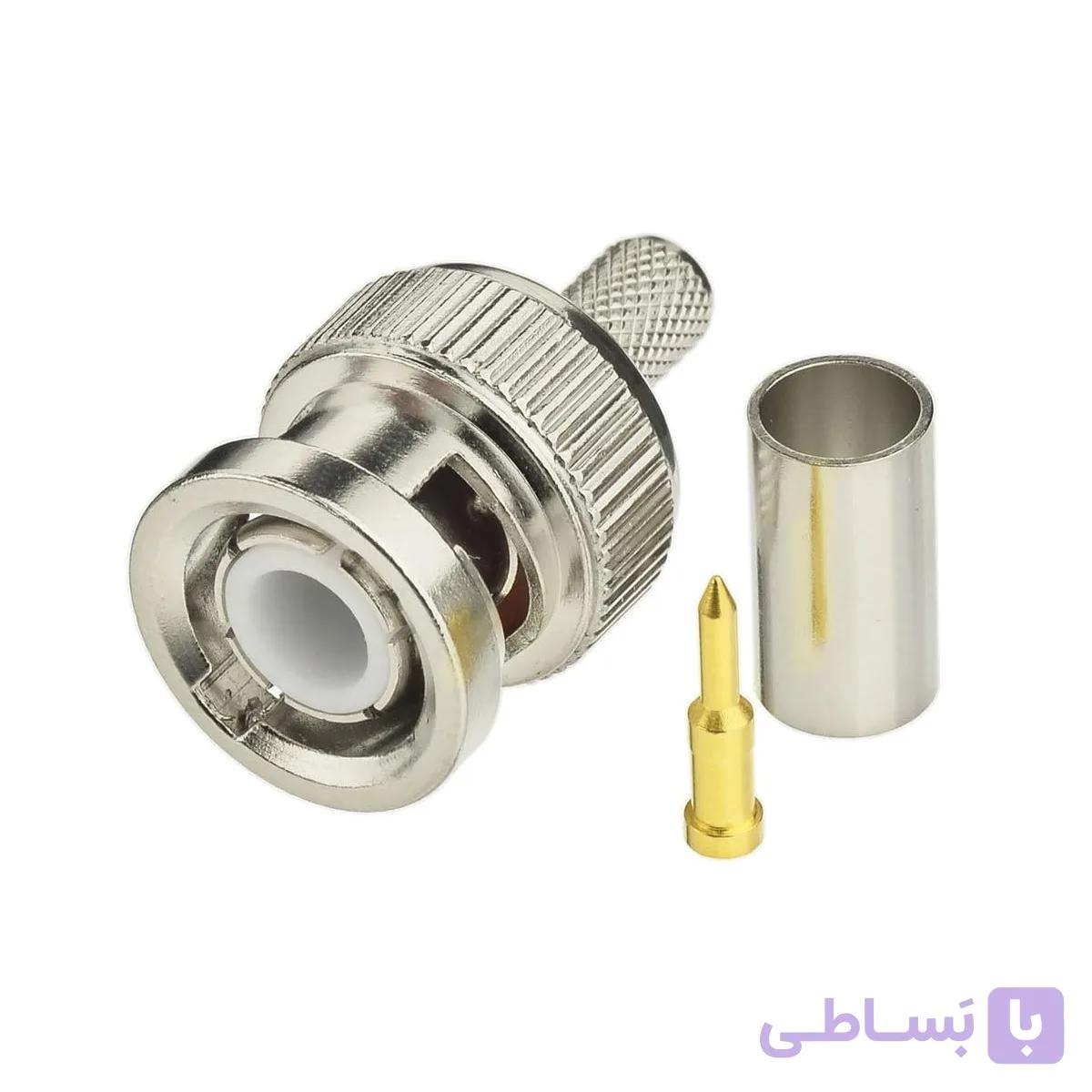 فیش BNC پرسی نری دوربین مداربسته