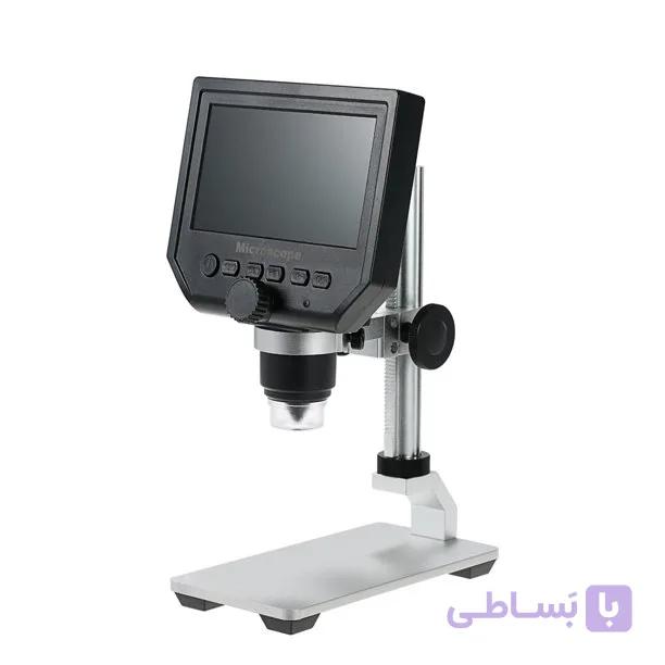 لوپ دیجیتال پایه فلزی 600X پرتابل - کیفیت HD