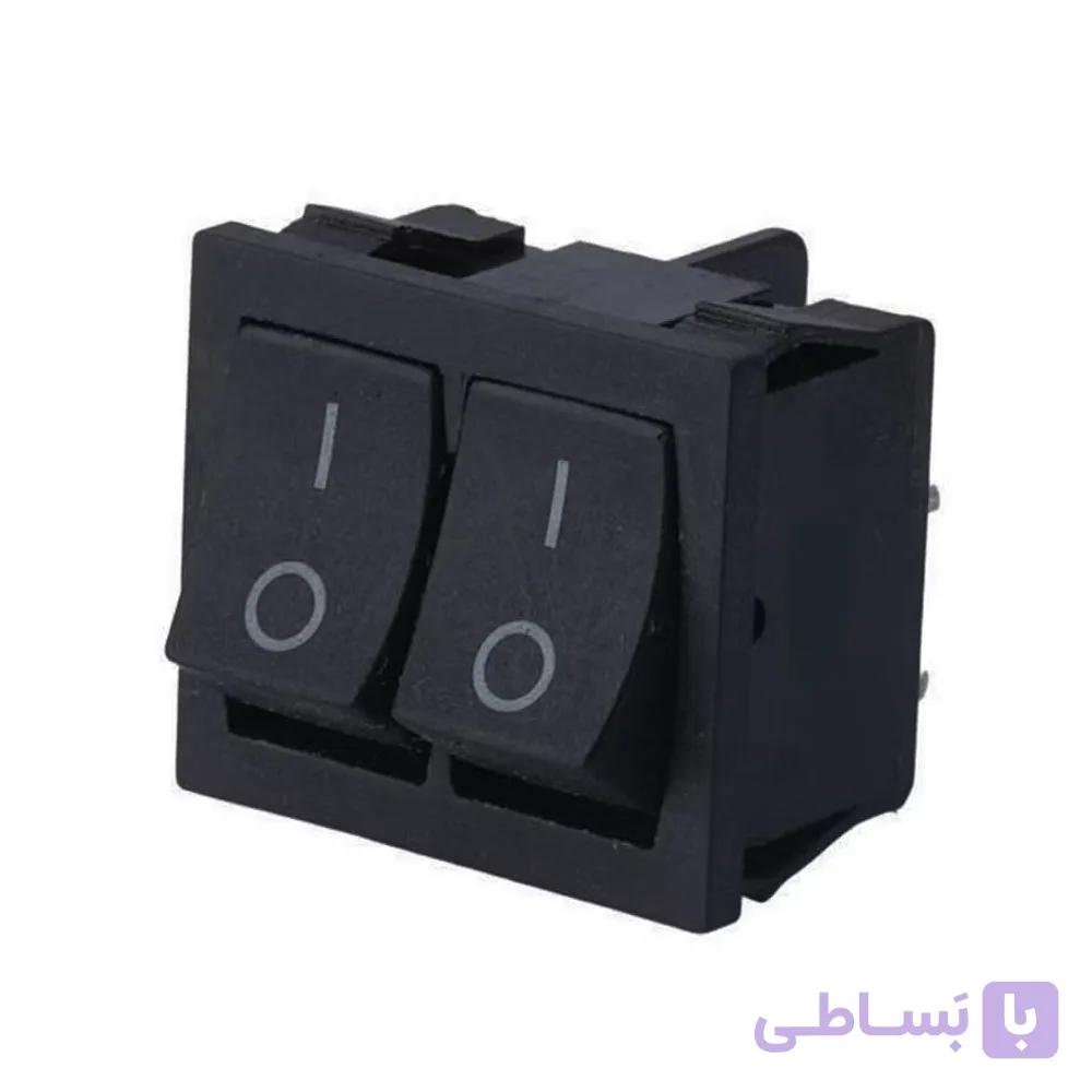 کلید راکر دوبل دو حالت 4 پایه سشوار گاسونیک - مرغوب | عمده فروشی الکترونیک سان سون