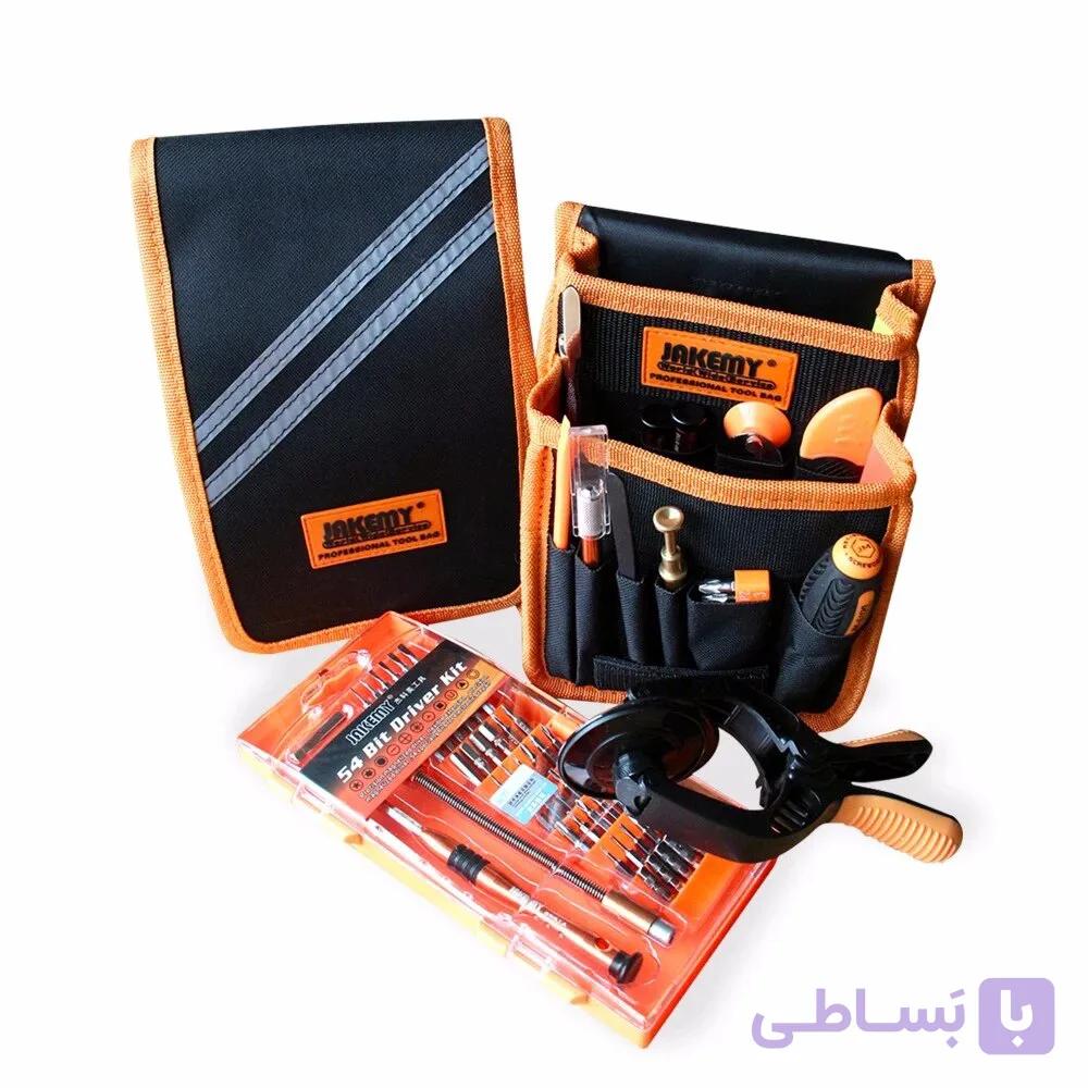 کیف کامل ابزار تعمیرات موبایل جک می JAKEMY B08 | عمده فروشی الکترونیک سان سون