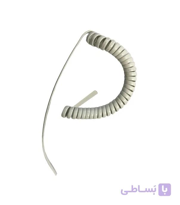 سیم تلفن فنری 2 سر آزاد بدون سوکت | عمده فروشی الکترونیک سان سون