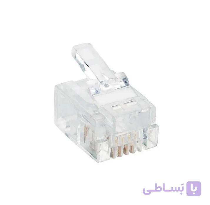 سوکت خط تلفن 4 پین RJ11 - مرغوب