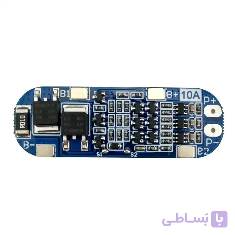 ماژول محافظ شارژ باتری لیتیومی 3 سل 10A مدل FL10A — تصویر 1