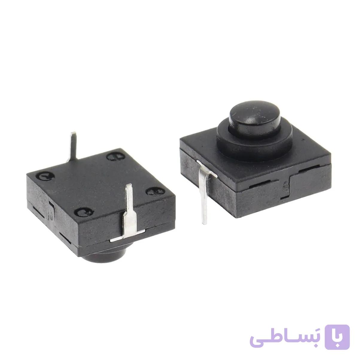کلید چراغ قوه پلیسی 2 پایه 12*12 | عمده فروشی الکترونیک سان سون