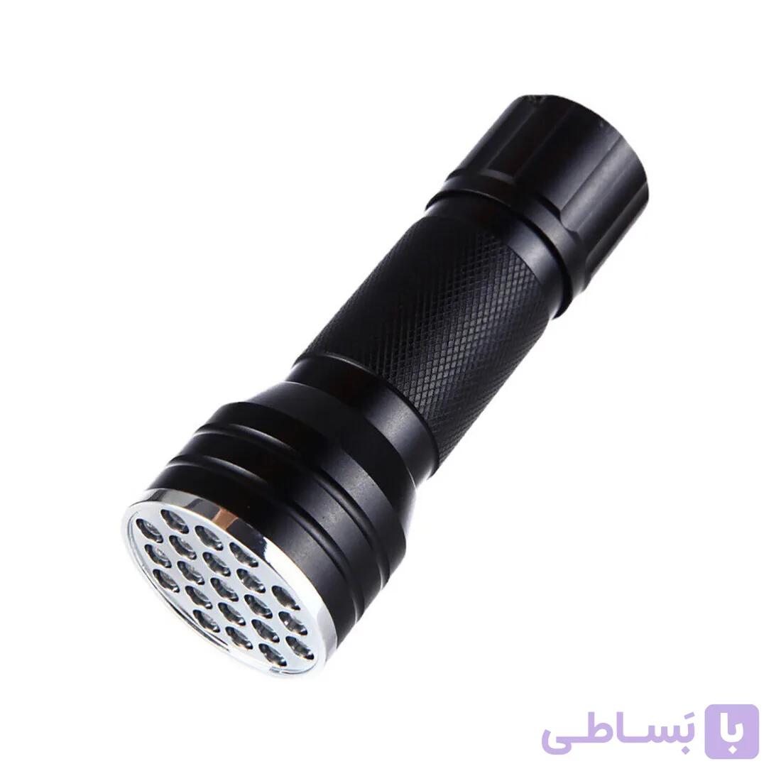 چراغ قوه UV فرابنفش فلزی