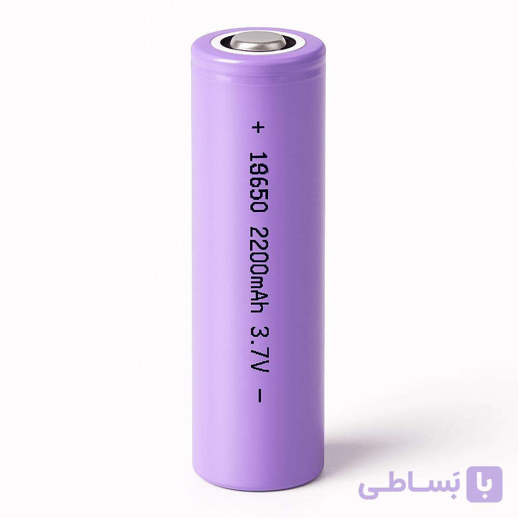 باتری لیتیوم یون سانی قابل شارژ 18650 ظرفیت 2200ma | عمده فروشی الکترونیک سان سون