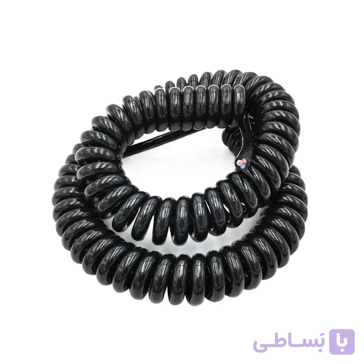 کابل فنری 8 رشته با ضخامت 26AWG مس