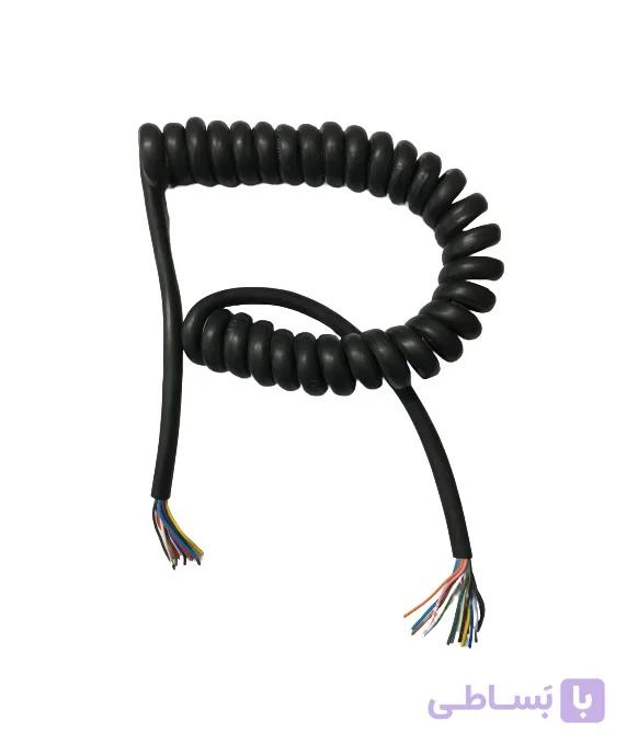 کابل فنری 9 رشته با ضخامت 26awg | عمده فروشی الکترونیک سان سون