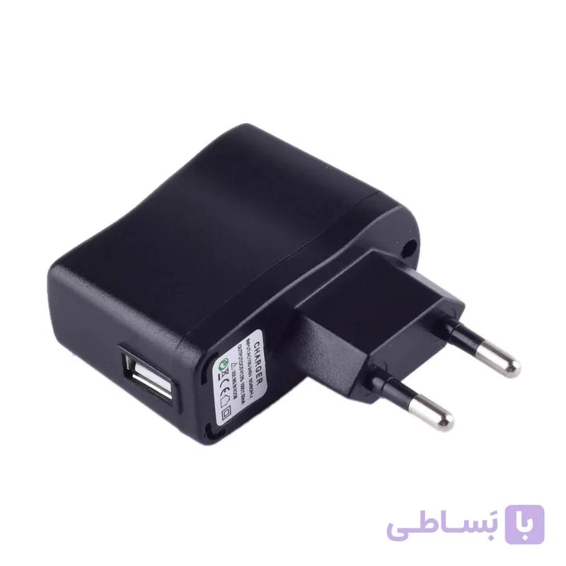 آداپتور 5 ولت 500 میلی آمپر USB