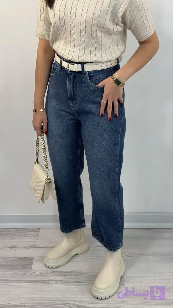 Wide straight jeans 1 — تصویر 1