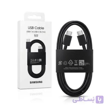 کابل سامسونگ Samsung EP-DN980BWE USB-C به USB-C1متری اورجینال