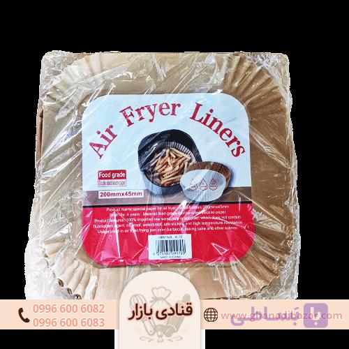 کاغذ روغنی سرخ کن مربع سلفونی (کد 3077)