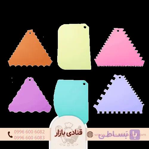 کاردک و شانه خامه کشی