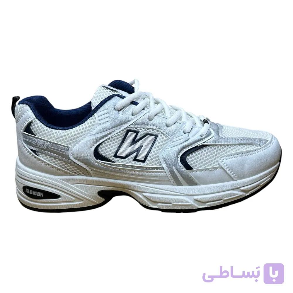 کتونی نیوبالانس 530 سفید طوسی وارداتی
