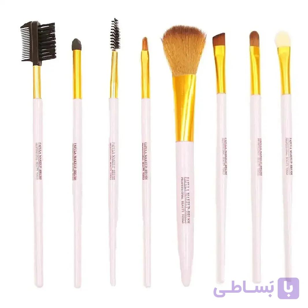 ست براش آرایشی فافولا مدل 438 بسته 8 عددی — تصویر 1