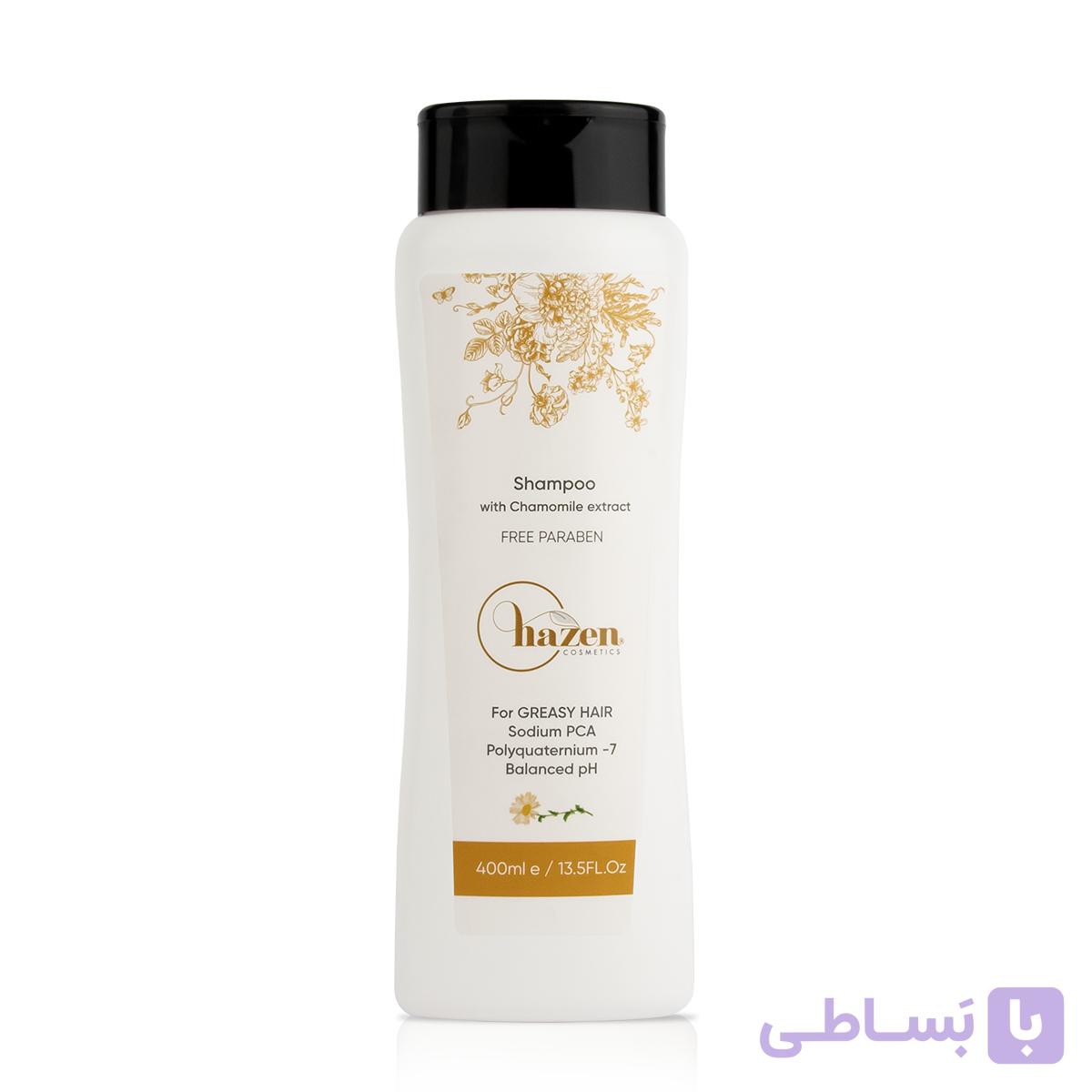 شامپو موی سر حاوی عصاره جوانه گندم هازن