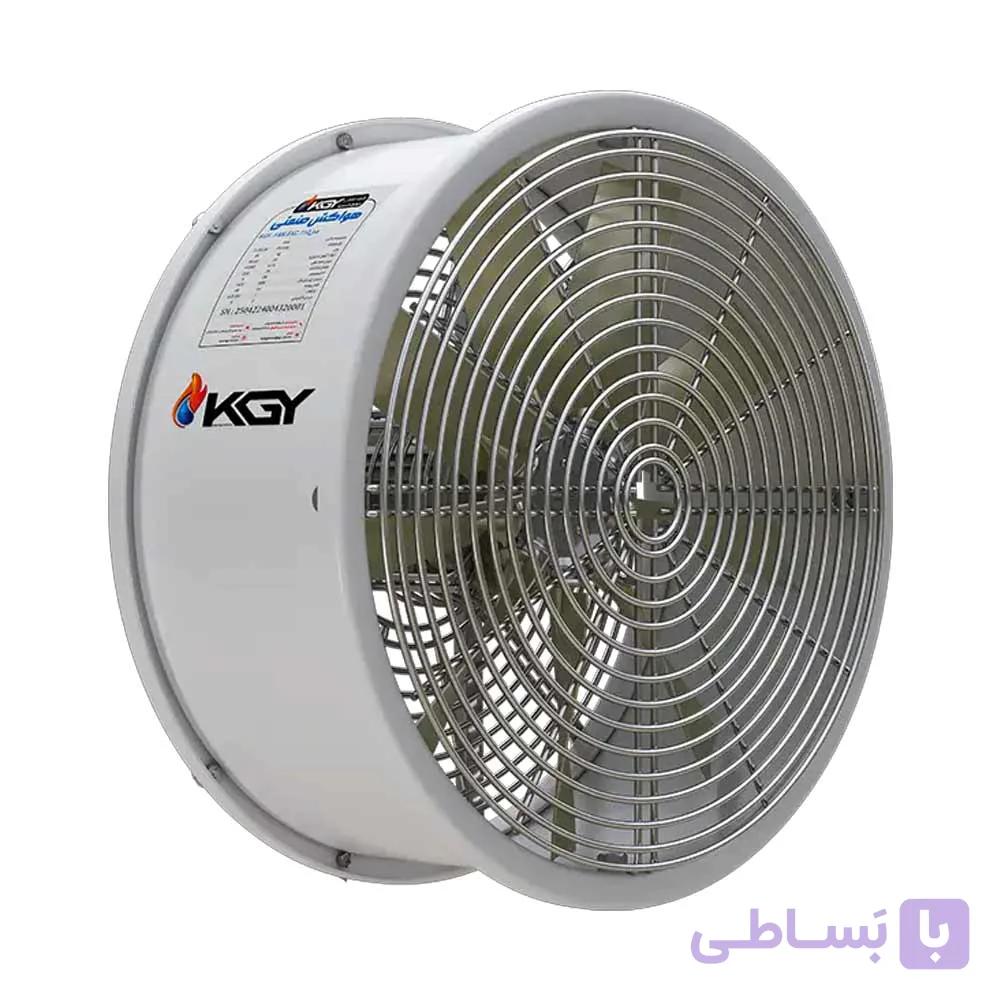 فن صنعتی 3 فاز 4000 وات 100 سانتیمتری دوطرف توری کولاک گستر یزد مدل ECOFAN100 — تصویر 1