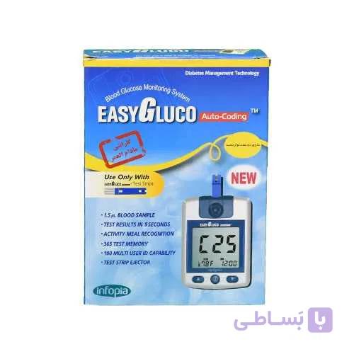 دستگاه تست قند خون Easy Gluco (Auto-Coding)
