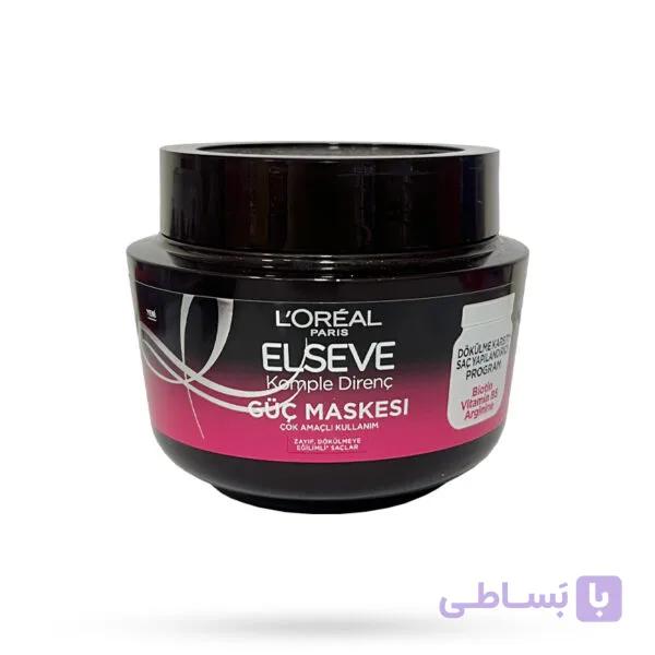 ماسک مو ضد ریزش لورآل السیو مدل Guc maskesi حجم 300 میل
