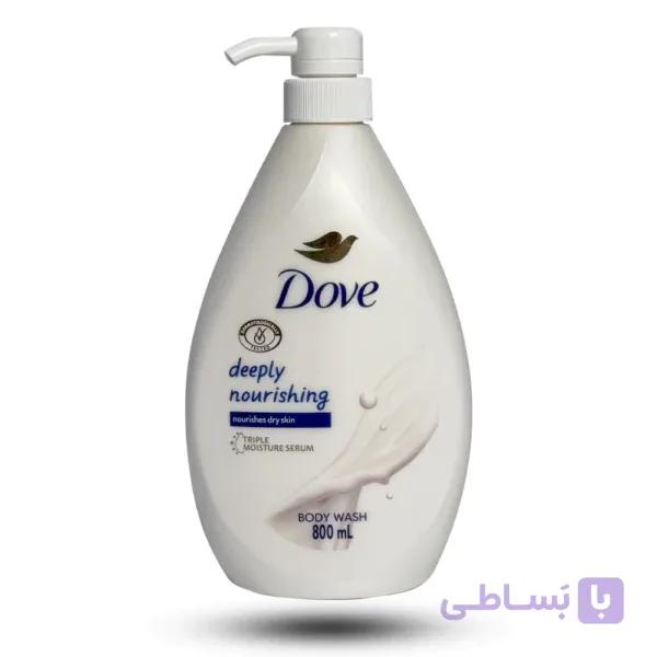 شامپو بدن داو Deeply Nourishing مناسب پوست خشک 800 میل