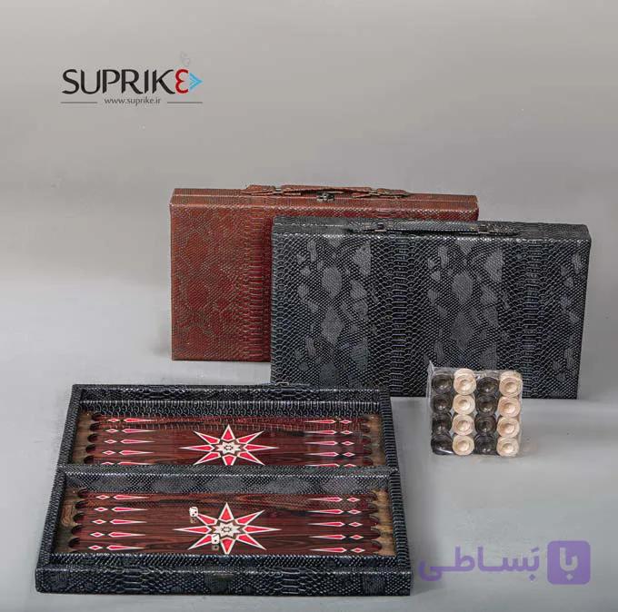 تخته نرد روکش چرم