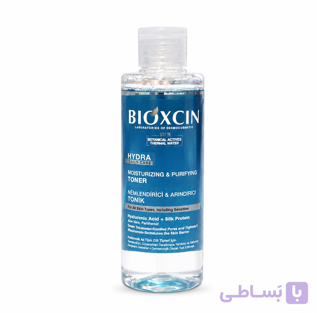تونر آبرسان و پاک کننده صورت برند BIOXCIN حجم 200ml