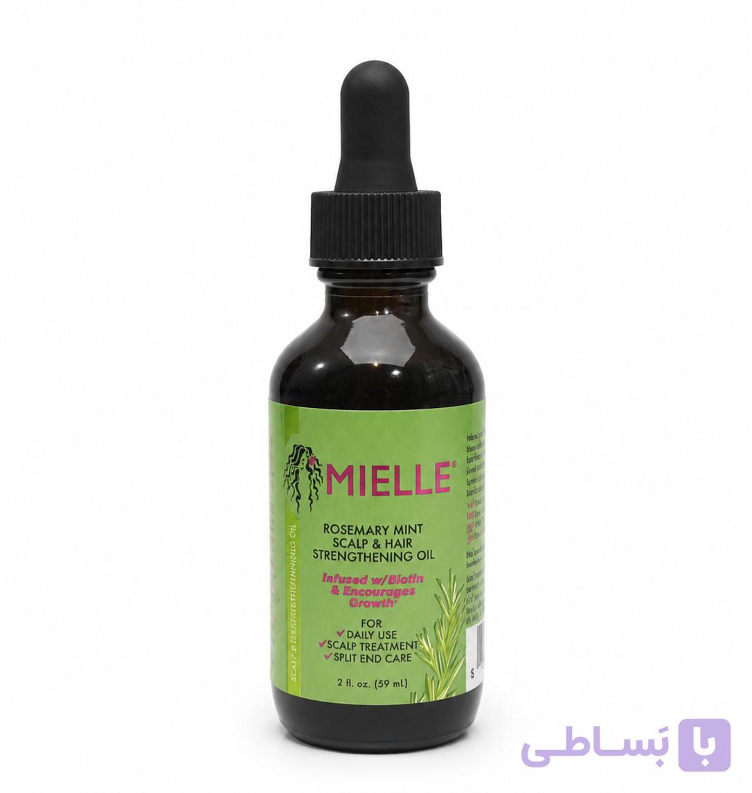 سرم تقویت کننده و رویش مجدد مو برندMielle حجم 59ml