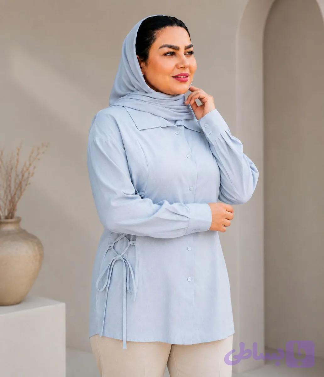 شومیز بغل بندی قابل تنظیم تابستانه