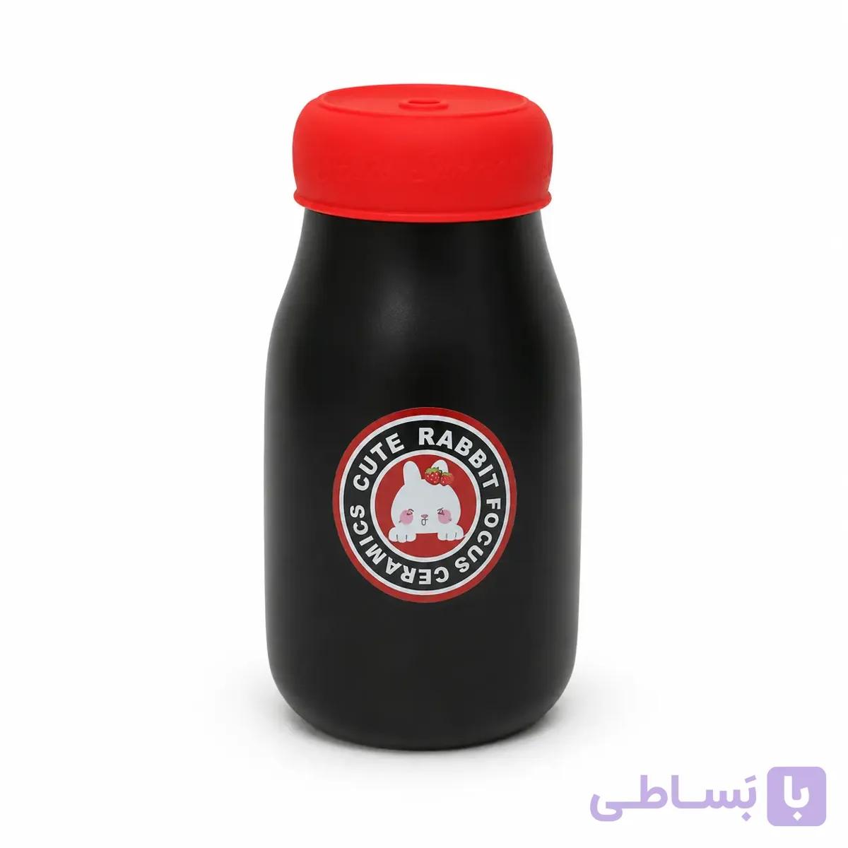 ماگ اسموتی خرگوشی نی‌دار درب سیلیکونی اورجینال — تصویر 1