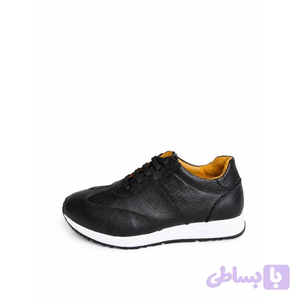 کفش کتانی چرم زنانه کد SHO-SN-007