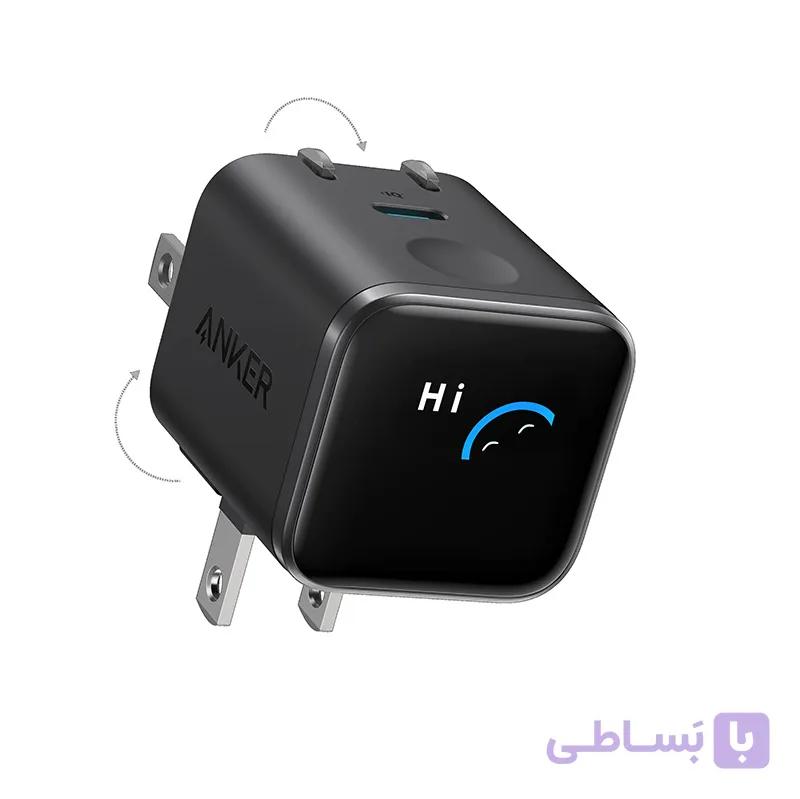 شارژر دیواری 45 وات انکر مدل A121D (به همراه گارانتی شرکتی) — تصویر 1