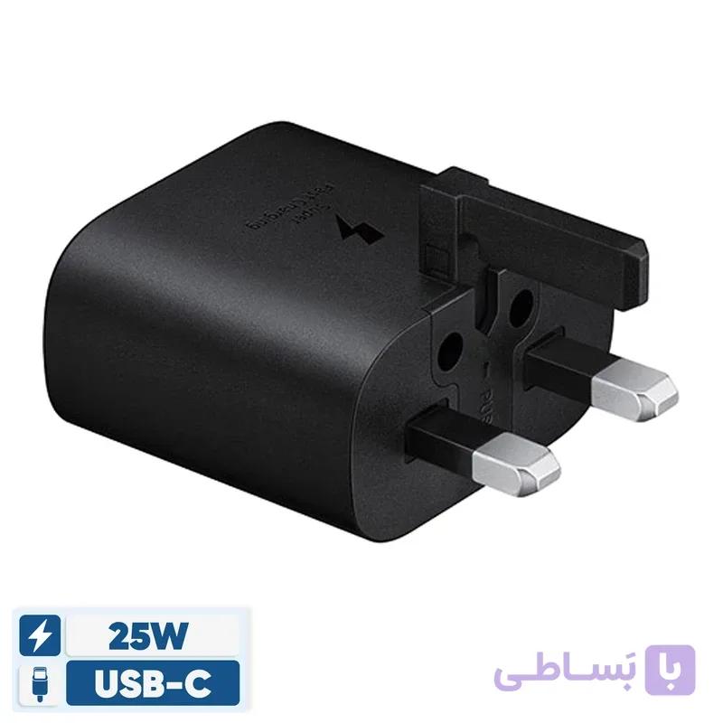 شارژر سامسونگ مدل EP-TA800 توان 25 وات سه پین غیر اصل — تصویر 1