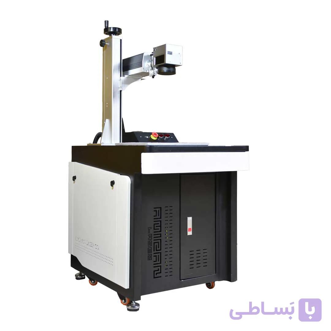دستگاه لیزر فایبر حکاکی میزدار (Fiber laser MARKING machine table) — تصویر 1