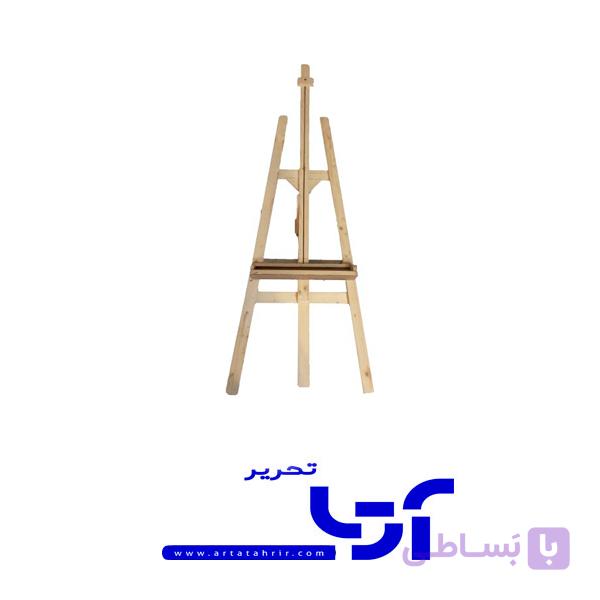 سه پایه چوبی تک شیار هنر