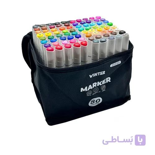 وینتر ماژیک راندو 80 رنگ (دوسر) — تصویر 1
