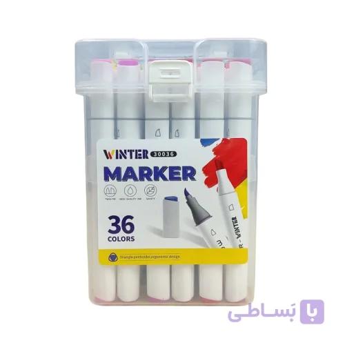 وینتر ماژیک راندو 36 رنگ (دوسر) — تصویر 1